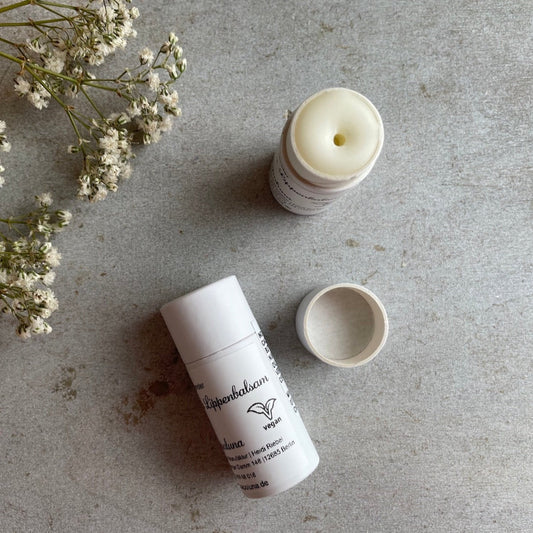 Lippenbalsam vegan mit bio Rohstoffen