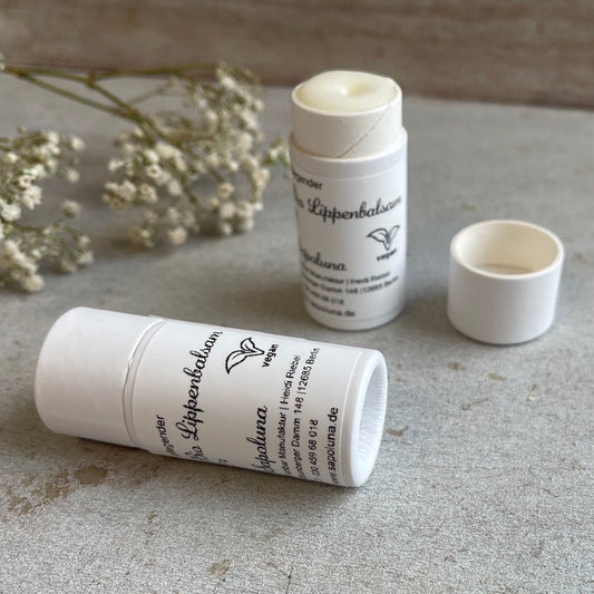 Lippenbalsam vegan mit bio Rohstoffen
