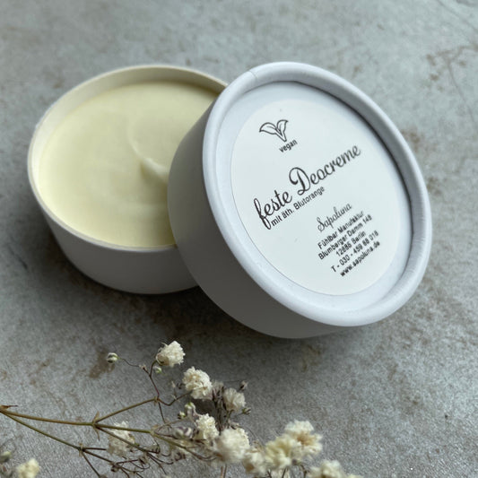 Bio-feste Deocreme Blutorange vegan