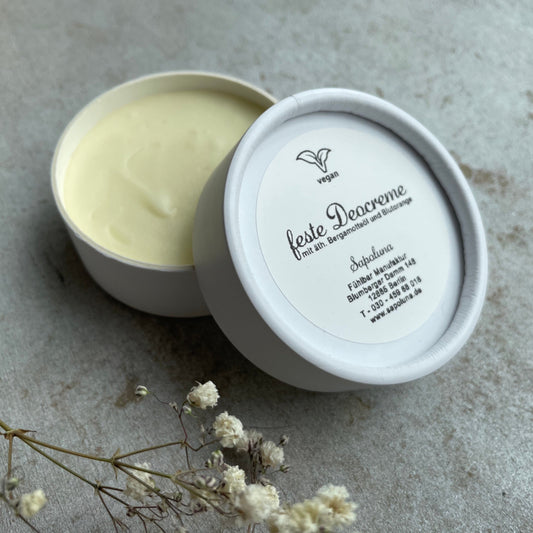 Bio-feste Deocreme Blutorange & Bergamotte vegan