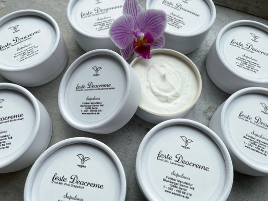 Bio-feste Deocreme Pink Grapefruit & Blutorange vegan